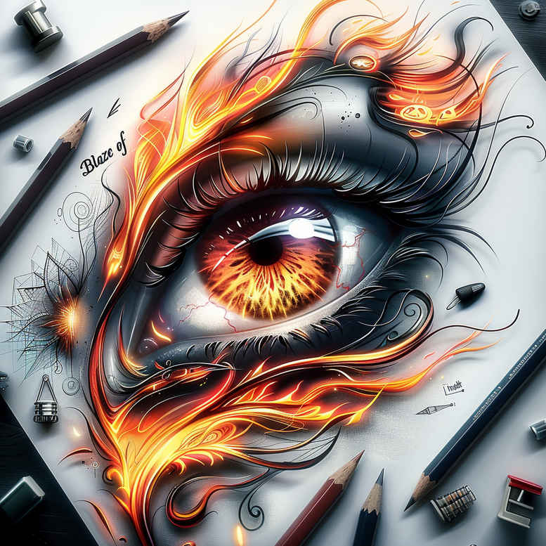 mysterious-eye – tattoo design ideas free ai generated – realism-emotional-realism – for-abdomen – Gallery: eyes-inkby-ai