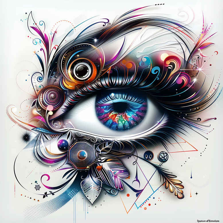 prophets-eye – tattoo design ideas free ai generated – neotraditional-bold-texture – for-lower-thigh – Gallery: eyes-inkby-ai