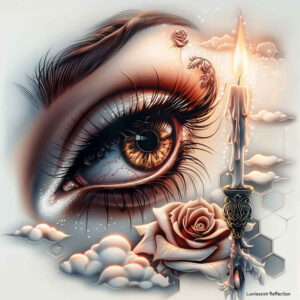 prophets-eye – tattoo design ideas free ai generated – realism-realistic-contrast – for-behind-ear – Gallery: eyes-inkby-ai