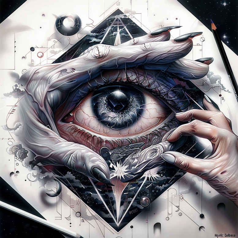 realistic-style-eye – tattoo design ideas free ai generated – realism-realistic – for-nape – Gallery: eyes-inkby-ai