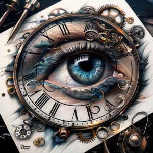spiritual-eye – tattoo design ideas free ai generated – neotraditional-sharp-edges – for-fingers – Gallery: eyes-inkby-ai