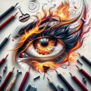 symbol-of-strength-eye – tattoo design ideas free ai generated – realism-real-life-shading – for-upper-shoulder – Gallery: eyes-inkby-ai
