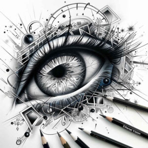 symbol-of-truth-eye – tattoo design ideas free ai generated – neotraditional-clean-contrast – for-ankle – Gallery: eyes-inkby-ai