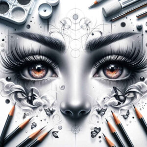 symbolic-eye – tattoo design ideas free ai generated – realism-perfect-proportions – for-wrist – Gallery: eyes-inkby-ai
