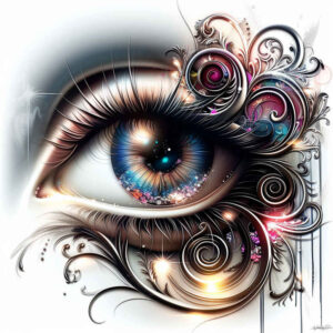 eyes tattoo design ideas fine-line animalistic for ribs