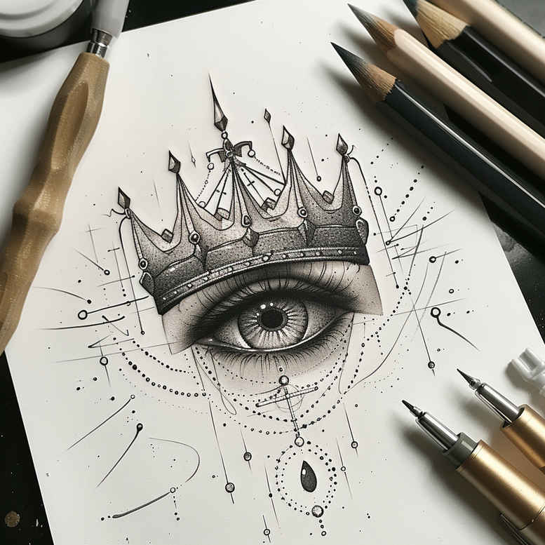 eyes tattoo design ideas deep blacks artistic for stomach