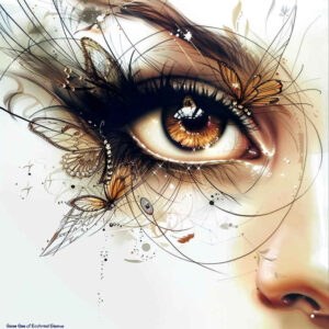 eyes tattoo design ideas Realism soft contrast detailed for stomach