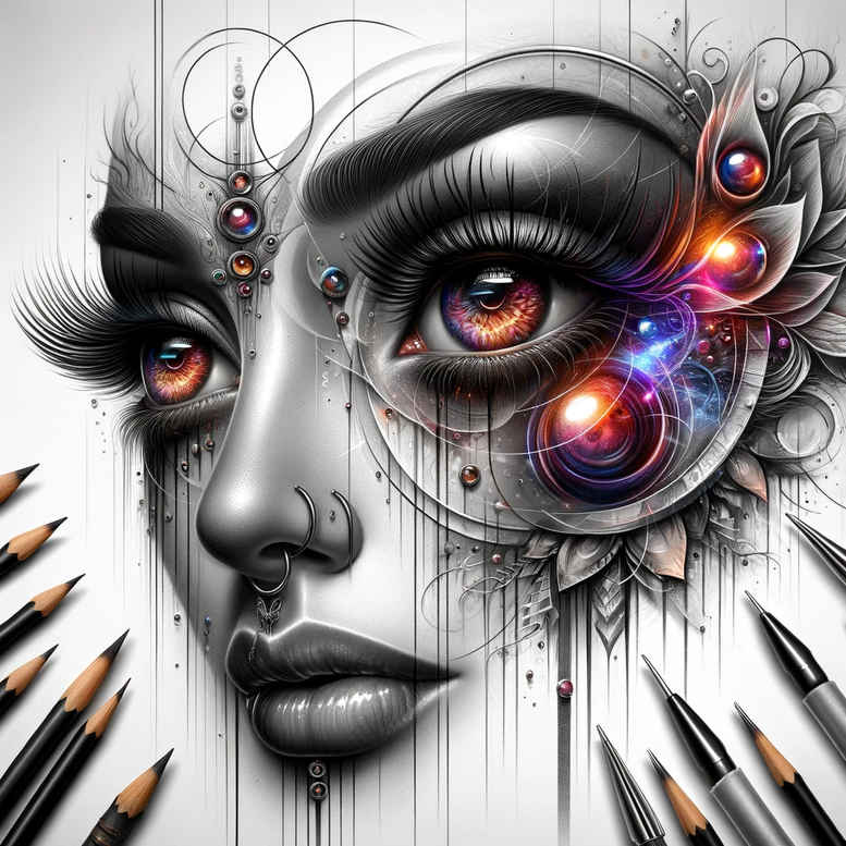 eyes tattoo design ideas dynamic composition emotion symbolising determination