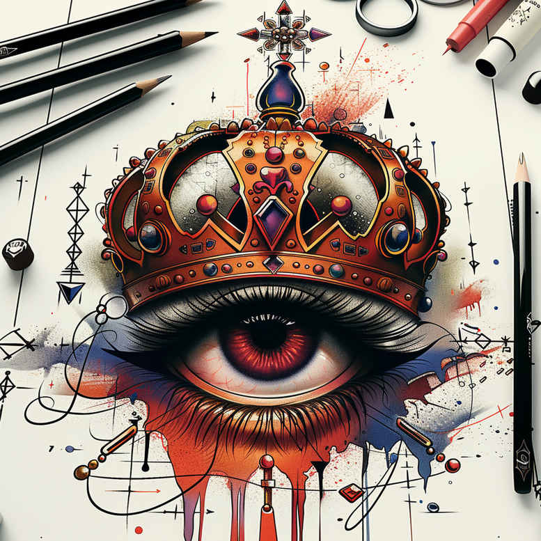 eyes tattoo design ideas Surrealism surreal lighting expressive embodying perseverance