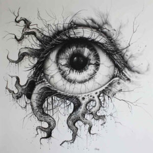 eyes tattoo design ideas Realism detailed rendering eyelashes for shoulder