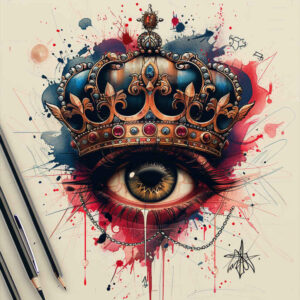 eyes tattoo design ideas bold highlights focused endurance and power