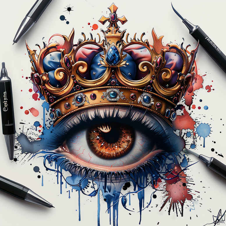 eyes tattoo design ideas Realism realistic dimension gaze for arm