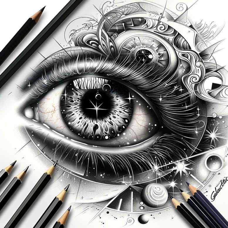 eyes tattoo design ideas Realism inner glow haunting for scapula
