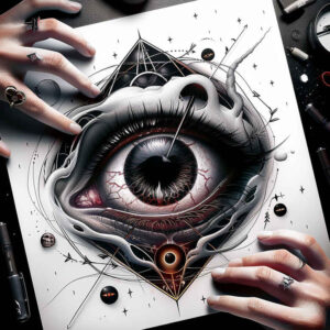 eyes tattoo design ideas Realism true skin intense embodying endurance