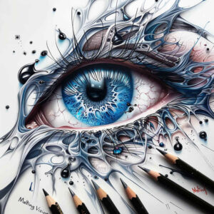 eyes tattoo design ideas gradient fills intense symbolising resilience