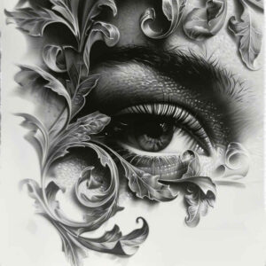 eyes tattoo design ideas Surrealism surreal lighting iris detail embodying perseverance