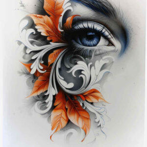 eyes tattoo design ideas natural blush iris detail symbol of determination