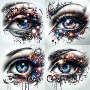eyes tattoo design ideas bokeh lifelike meaning perseverance