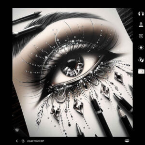 eyes tattoo design ideas textured lifelike represents perseverance