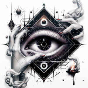 eyes tattoo design ideas Realism real shadows mysterious for forearm