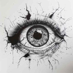 eyes tattoo design ideas hyper-detailed mysterious represents perseverance