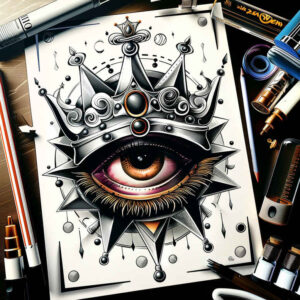 eyes tattoo design ideas Neotraditional balanced tones mysterious shows endurance