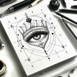 eyes tattoo design ideas bold highlights mysterious symbolising strength