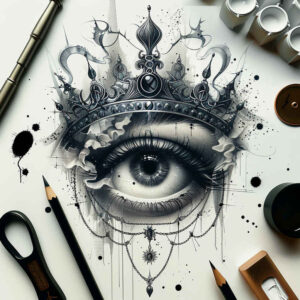 eyes tattoo design ideas Realism realistic perspective shadow play meaning determination