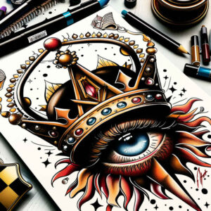 eyes tattoo design ideas Realism blended gradients soulful represents courage