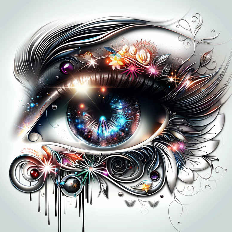 eyes tattoo design ideas hyper-detailed symbolic embodying endurance