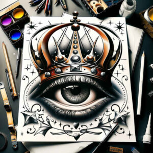 eyes tattoo design ideas hyperrealistic symbolic for sternum