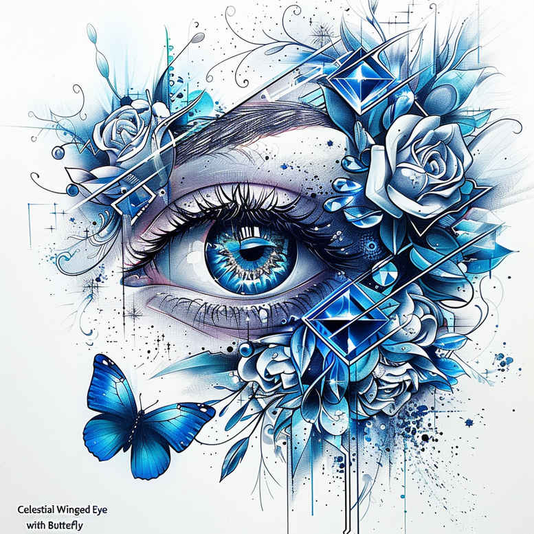 eyes tattoo design ideas Surrealism fragmentation wide represents determination
