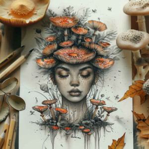 childs-face – tattoo design ideas free ai generated – light-play – for-wrist – Gallery: faces-inkby-ai