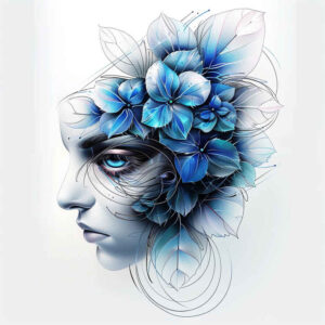 emotional-face – tattoo design ideas free ai generated – anatomical-accuracy – for-neck – Gallery: faces-inkby-ai