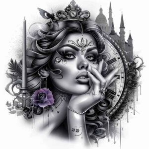 emotions-on-face – tattoo design ideas free ai generated – photo-accuracy – for-wrist-side – Gallery: faces-inkby-ai