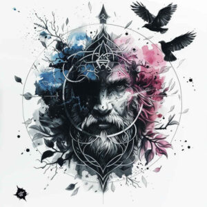 emotions-on-face – tattoo design ideas free ai generated – portrait-realism – for-upper-chest – Gallery: faces-inkby-ai