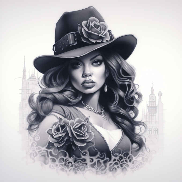 emotions-on-face – tattoo design ideas free ai generated – realistic-contrast – for-chest – Gallery: faces-inkby-ai