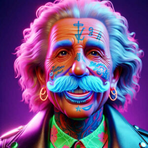 expressive-face – tattoo design ideas free ai generated – realistic-contrast – for-inner-arm – Gallery: faces-inkby-ai
