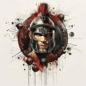 face-in-shadow – tattoo design ideas free ai generated – realistic-proportions – for-neck – Gallery: faces-inkby-ai