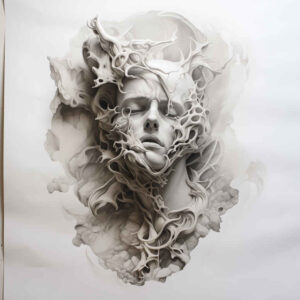 face – tattoo design ideas free ai generated – visual-accuracy – for-upper-chest – Gallery: faces-inkby-ai