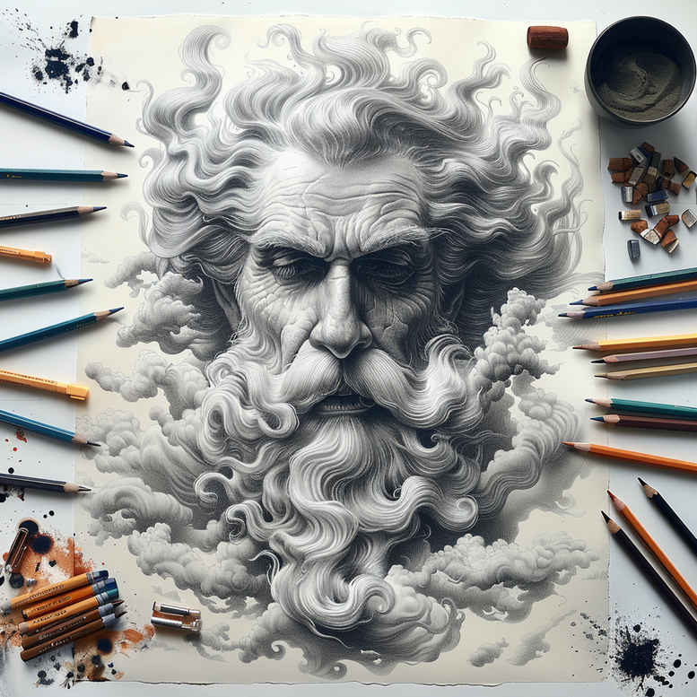 face-with-details – tattoo design ideas free ai generated – reflective-light – for-lower-back – Gallery: faces-inkby-ai