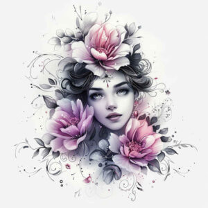 face-with-nose – tattoo design ideas free ai generated – visual-accuracy – for-temple – Gallery: faces-inkby-ai