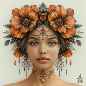 face-with-shading – tattoo design ideas free ai generated – realistic-movement – for-side-torso – Gallery: faces-inkby-ai