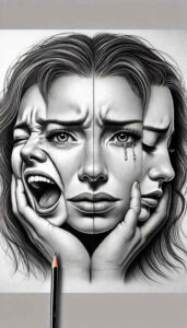 face-with-shadow – tattoo design ideas free ai generated – true-rendering – for-upper-thigh – Gallery: faces-inkby-ai