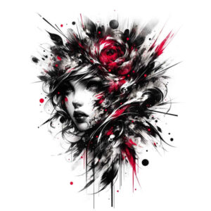faces – tattoo design ideas free ai generated – ultra-sharp – for-triceps – Gallery: faces-inkby-ai