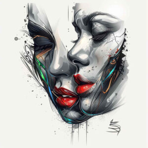 for-women – tattoo design ideas free ai generated – natural-finish – for-behind-ear – Gallery: faces-inkby-ai