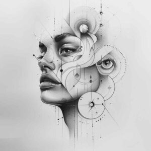 for-women – tattoo design ideas free ai generated – vivid-detail – for-knee – Gallery: faces-inkby-ai
