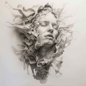 spiritual-face – tattoo design ideas free ai generated – realistic-lighting – for-chest – Gallery: faces-inkby-ai