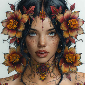 faces tattoo design ideas textured artistic flair for hand