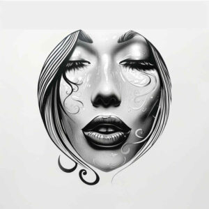 faces tattoo design ideas drawing character for spine